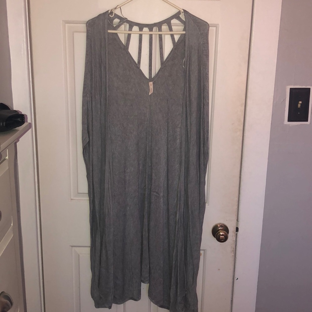 Grey Kimono/Cardigan